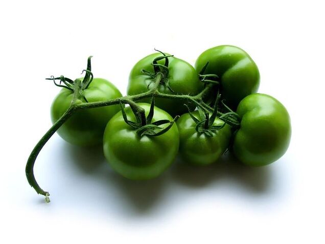 green tomatoes for the treatment of varicose veins