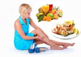 Nutrition for varicose veins